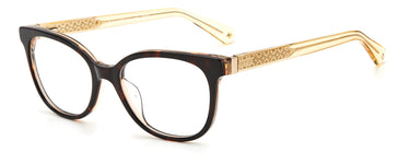 Premium Women Kate Spade Model Eyeglasses: Payton - Havana- SpecSMART Eye Clinic (Diagonal View)